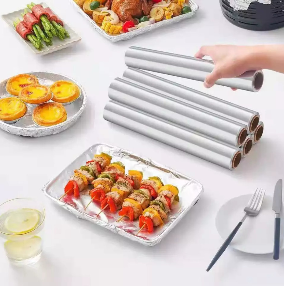 tôm nướng giấy bạc bằng nồi chiên không dầu